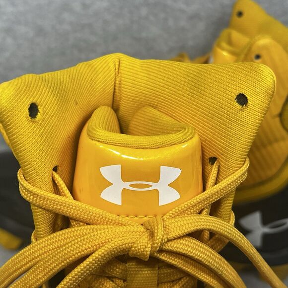 Under Armour UA Highlight Lux RM Jr Football Cleats 3021201-004 Youth 4.5 Yellow - Picture 6 of 10